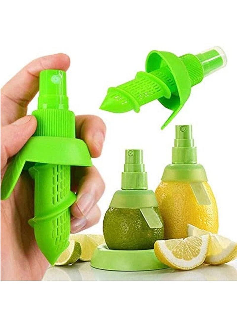 Lemon Juice Sprayer and Squeezer in Refreshing, Perfect for Citrus Lovers, Green