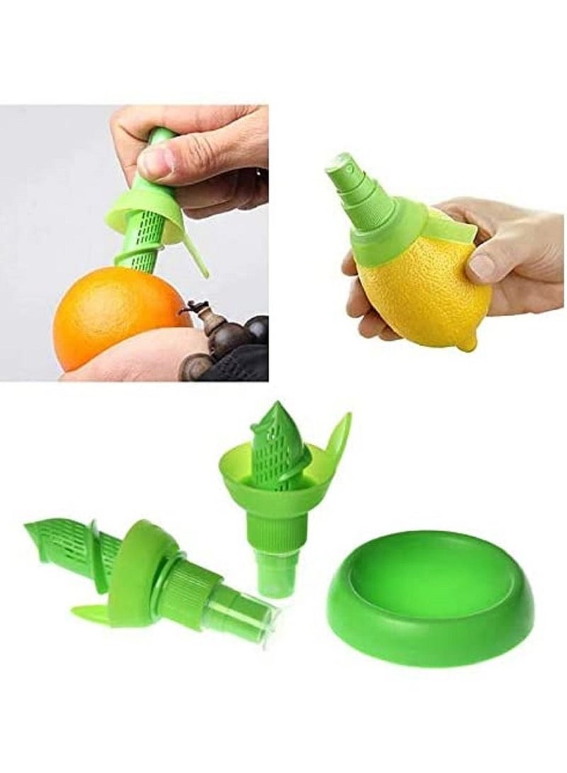 Lemon Juice Sprayer and Squeezer in Refreshing, Perfect for Citrus Lovers, Green