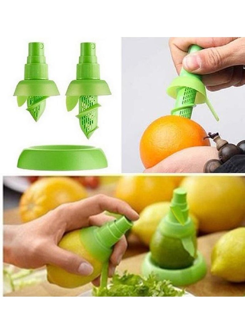 Lemon Juice Sprayer and Squeezer in Refreshing, Perfect for Citrus Lovers, Green