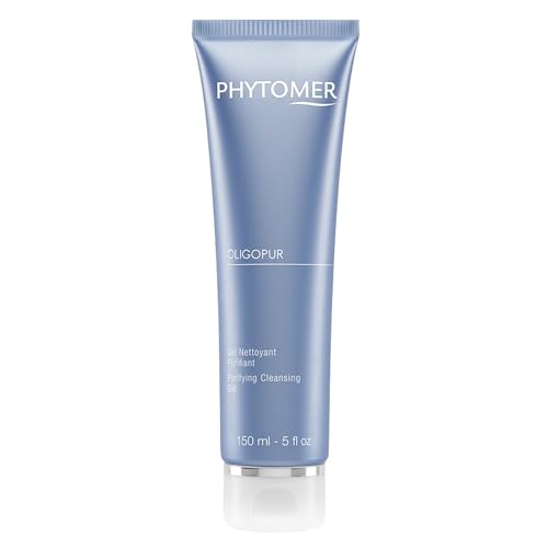 Phytomer Oligopur Purifying Cleansing Gel  Skin Balancing Oil Absorbing Face Cleanser  Energizing Face Wash Prevents Dull Skin Tone  Safe Natural Ingredients  Sustainable  EcoFriendly  150ml