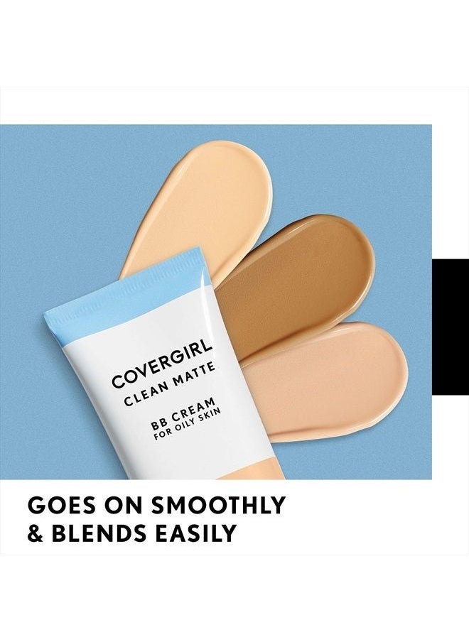 CoverGirl Clean Matte BB Cream Medium 540 For Oily Skin, (packaging may vary) - 1 Fl Oz (1 Count)  - Image 3