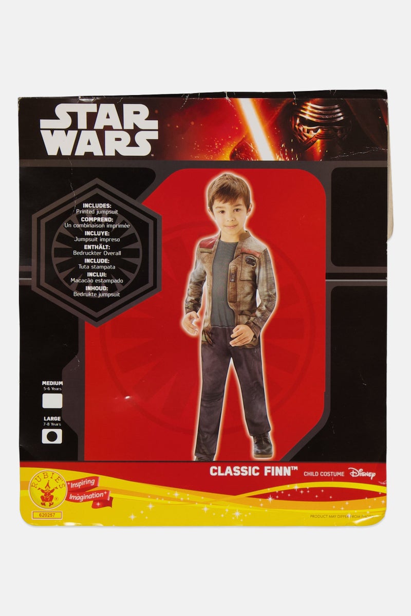 STAR WARS Kids Boy Classic Finn Costume 7-8 Years, Black - Image 1