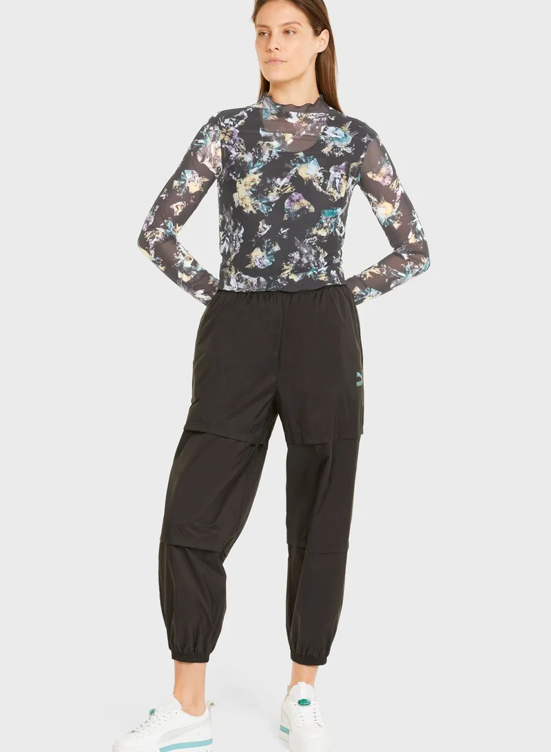 PUMA Crystal G. Aop Fitted T-Shirt