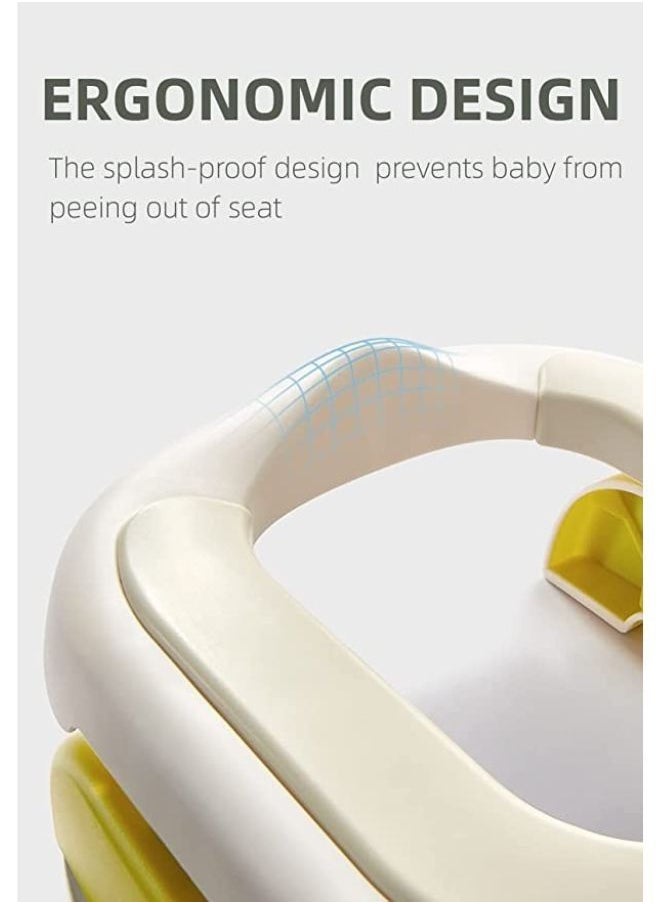 Be a better mom - Portable Potty Seat for Kids Travel 2 in 1 Potty for Travel Foldable Training Toilet Chair for Toddler Potty Training Toilet for Outdoor and Indoor Easy to Clean PINK - Image 1
