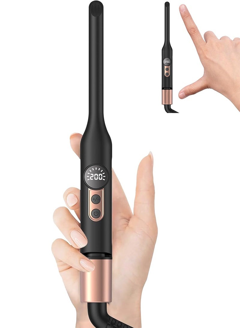 بيستيس  مكواة فرد شعر صغيرة، مكواة فرد شعر صغيرة ١/٣ بوصة، مكواة فرد شعر صغيرة للنساء، مكواة فرد شعر صغيرة محمولة، مكواة فرد شعر صغيرة ... - Image 1