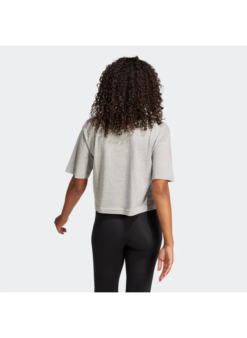 Adidas  adidas essentials big logo boyfriend women graphic t-shirt for Women | Best Price UAE