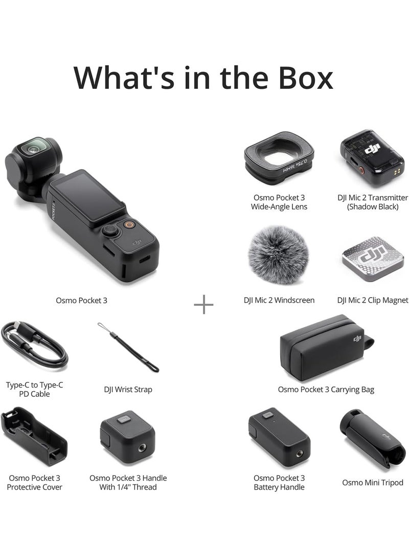 Generic dji Osmo Pocket 3 Creator Combo, Vlogging Camera  - Image 2
