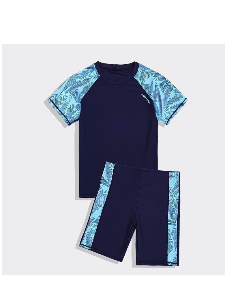 Teenage Quick Drying Swimsuit And Swimsuit Set  - Image 1