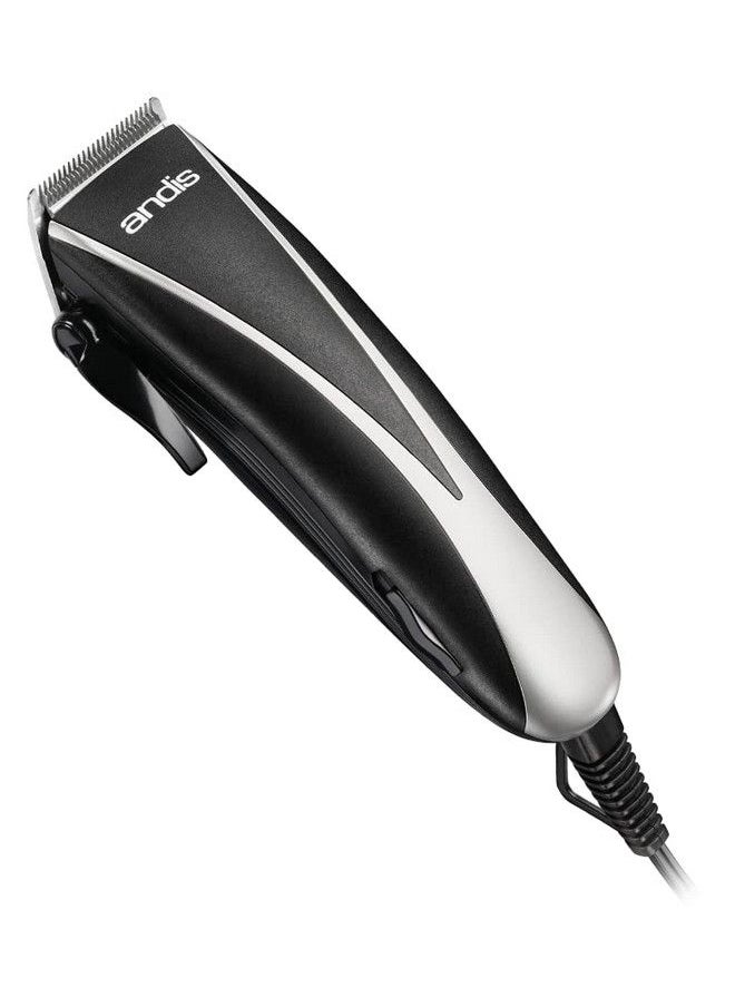 andis - Ultra Clip Adjustable Blade 10Piece Home Haircut Kit Black - Image 1