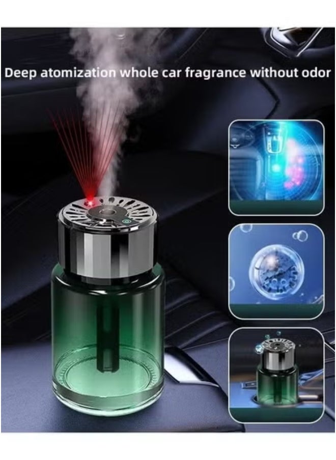 JAJEEK - 🚗 New Arrival 2024 Car Fragrance – 150ml Smart Car Air Freshener with LED Light | Long-Lasting Perfume Spray Diffuser | Elegant Dashboard Odor Eliminator | Intelligent Scent Dispenser for Fresh, Clean, and Pleasant In-Car Atmosphere - Image 1