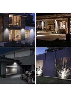 Furtey 30W LED Spotlight with Motion Sensor 3000LM 6500K Headlight Floodlight IP66 Waterproof LED Spotlight Ideal Outdoor Lighting for Garden Garage Sportplate Daylight White [Energy Class F]  - Image 4