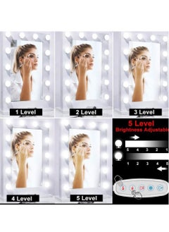 Generic Mirror Lights Vanity Lighting 10 LED Bulb Make up Decoration Lights Hollywood Style 16 Modes Color Changing Lights for Home Bedroom Bathroom Dressing Room（USB Powered, RGBW)  - Image 5