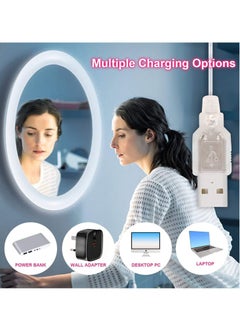 Generic Mirror Lights Vanity Lighting 10 LED Bulb Make up Decoration Lights Hollywood Style 16 Modes Color Changing Lights for Home Bedroom Bathroom Dressing Room（USB Powered, RGBW)  - Image 3