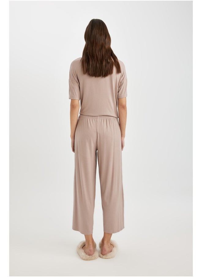 DeFacto - Woman Regular Fit Homewear Knitted Bottoms - Image 1