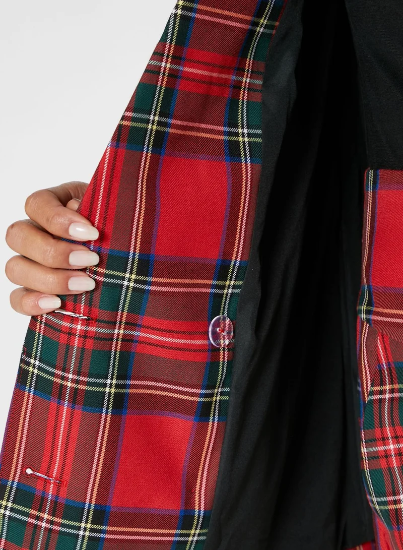 RIVER ISLAND Checked Blazer
