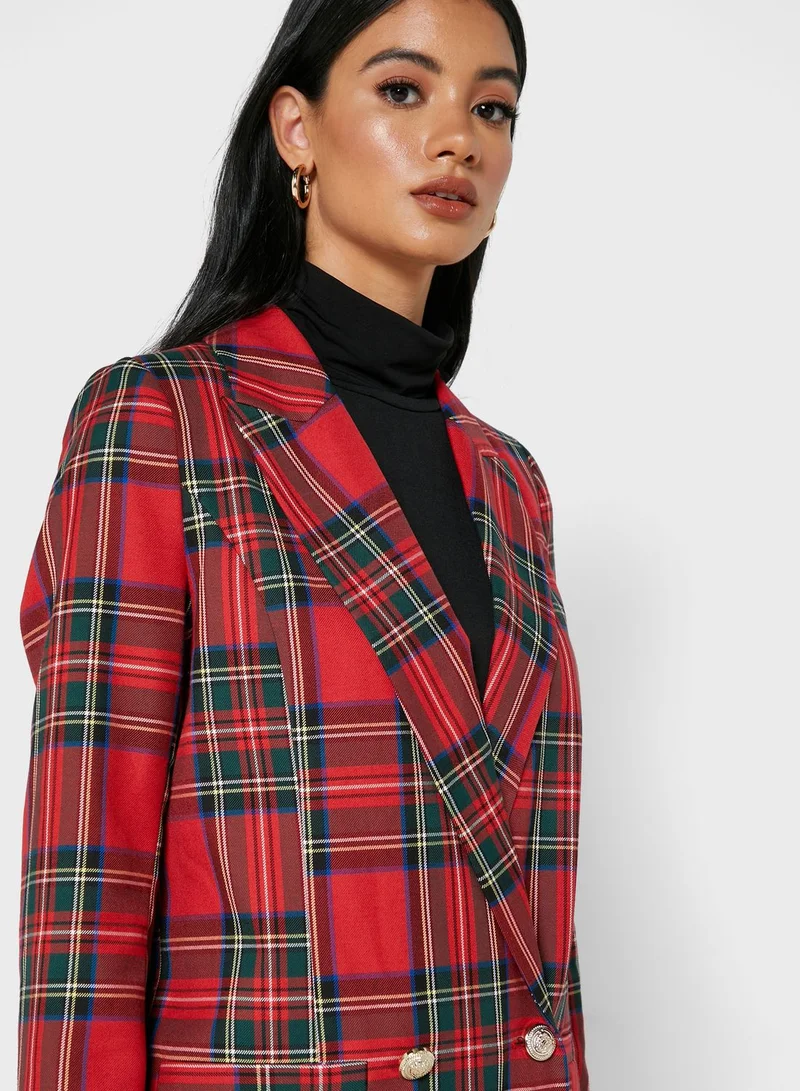 RIVER ISLAND Checked Blazer
