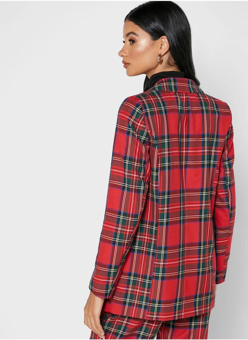 RIVER ISLAND Checked Blazer