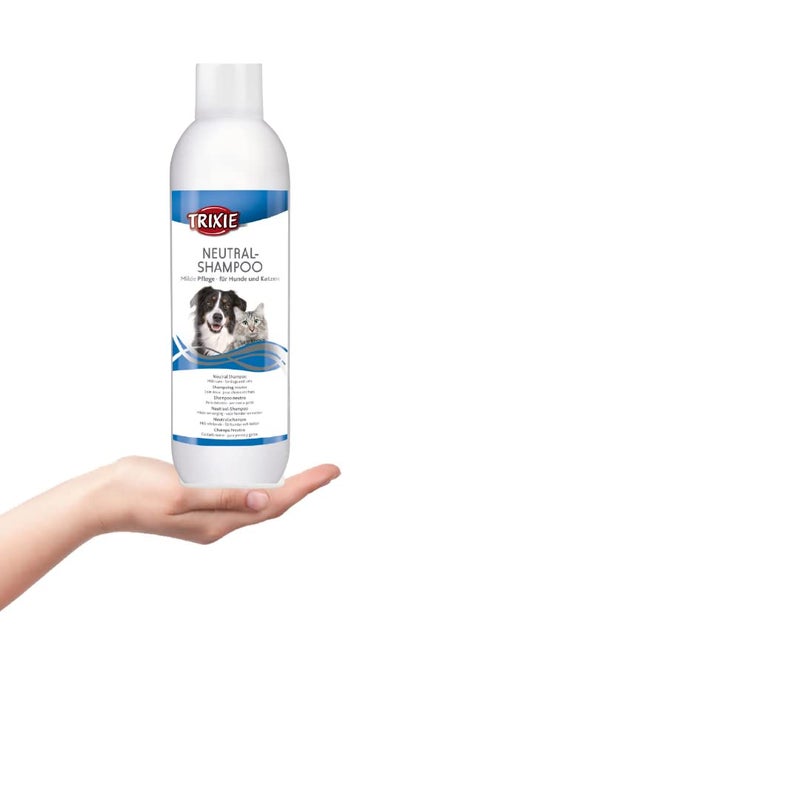 Trixie Neutral Shampoo for Dogs and Cats Gently Cleans The Fur While Moisturising and Making it Shiny and Healthy, Removes Unpleasant Odours and Makes Your Pet Feel Healthy and Smooth 1 litre - Image 2