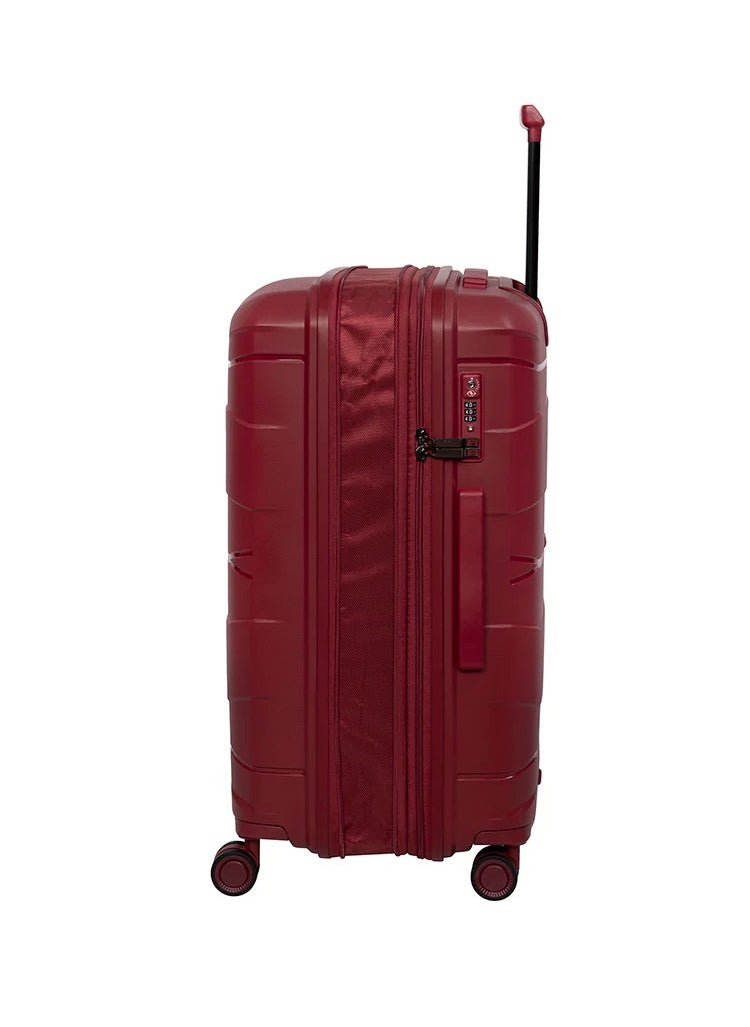 it Luggage it luggage Momentous, Unisex Polypropylene Material Hard Case Luggage, 8x360 degree Spinner Wheels, Expandable Trolley Bag, TSA Type lock, 15-2886-08, Size Large, Color German Red  - Image 2
