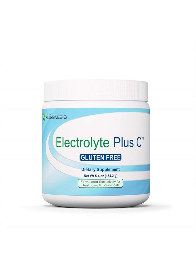 Nutra BioGenesis Electrolyte Plus C - Delicious Electrolyte Powder with Trace Minerals, Vitamins & Herbal Antioxidants - Gluten Free - 154.2 g - Image 1