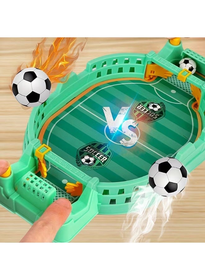 Goolsky لعبة معركة كرة القدم بالإصبع للاعبين 2 - لعبة كرة قدم تفاعلية على الطاولة للشباب، بلاستيك أخضر - Image 4