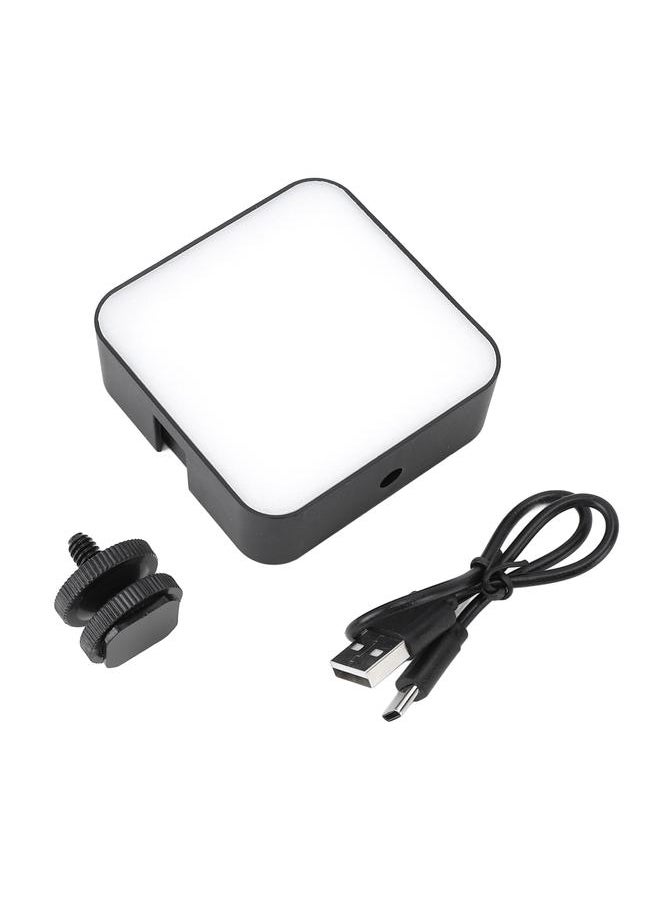 Thoraya LED Video Light 3 Color Temperature Dimmable Rechargeable On Camera Video Light Portable Photography Lighting for Vlogging Recording  - Image 1