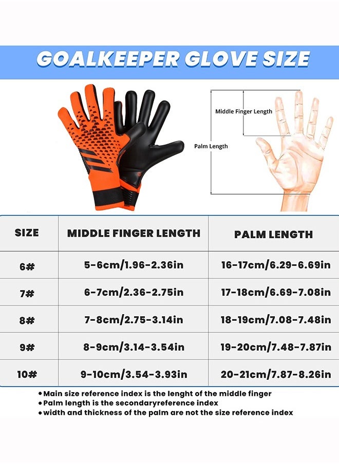 JiuAn - Football Training Professional Predator Pro Fingersave Goalkeeper Gloves - Image 1