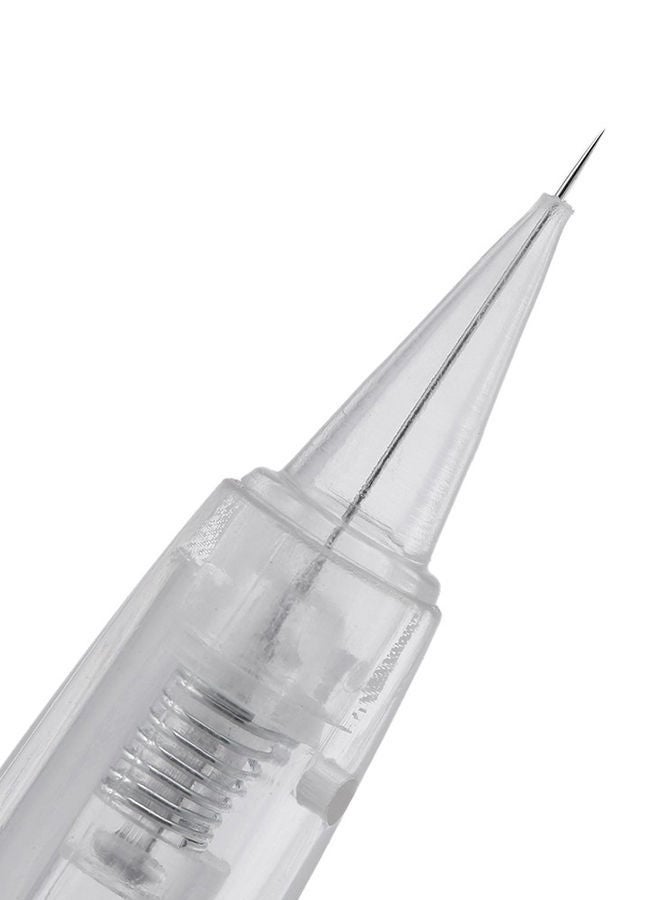Y&D 30-Piece Disposable Eyebrow Tattoo Needle With Cap Clear/Grey  - Image 4