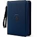 Fabmaker Premium 4 Pocket Zip Card Binder Trading Card Binder for 320 Cards Portable PU Card Collection Binder Collector Card Album Folder for Game Sports Cards Navy Blue - Image 3