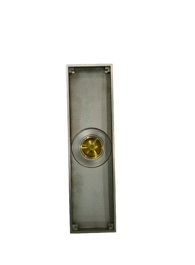 D&N Rectangle Bathroom Shower Room Hidden Smelly Floor Drain | Modern Strainer - Image 3