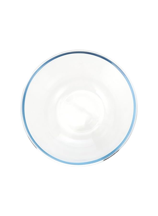 S-TOP ROUND GLASS MIXING BOWL OVEN SAFE MIXING BOWL GLASS SERVING BOWL 1.3 LITER - Image 2