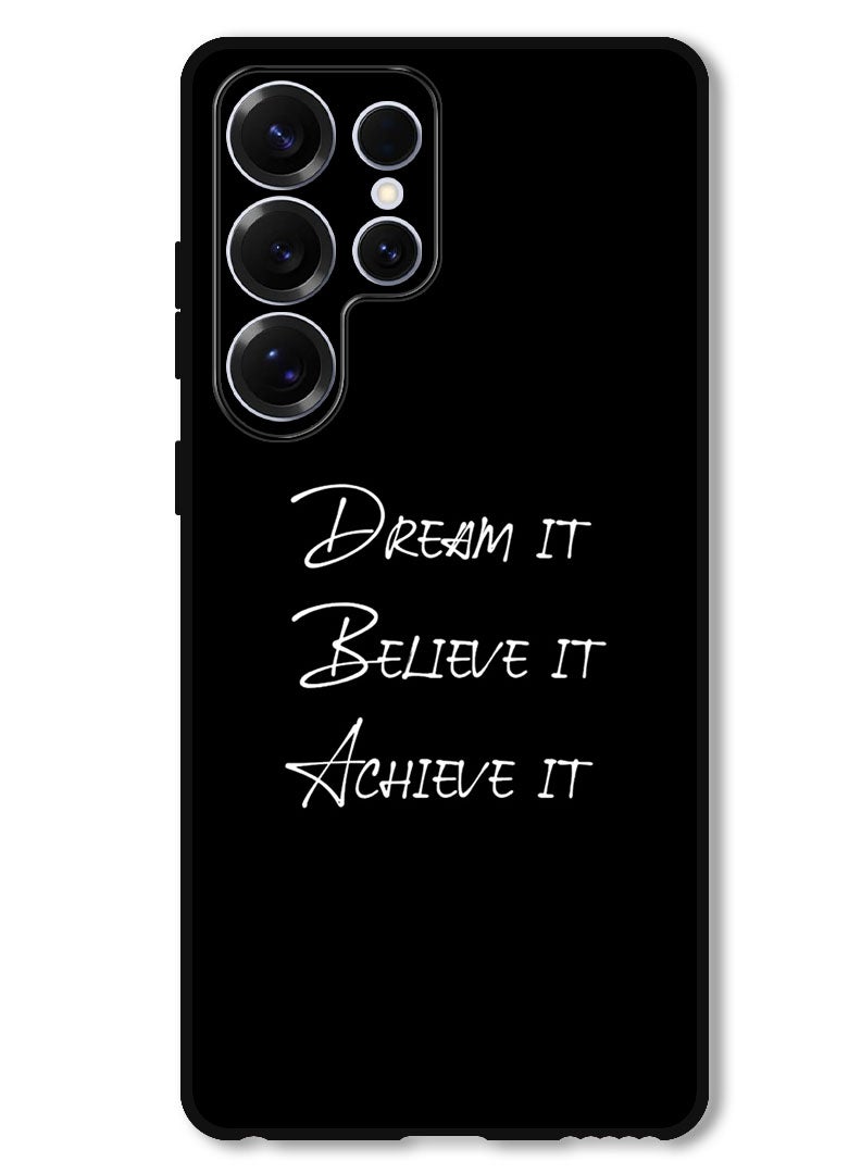 Theodor Protective Case Anti Scratch Shock Proof Bumper Cover For Samsung Galaxy S25 Ultra Dream it - Image 1