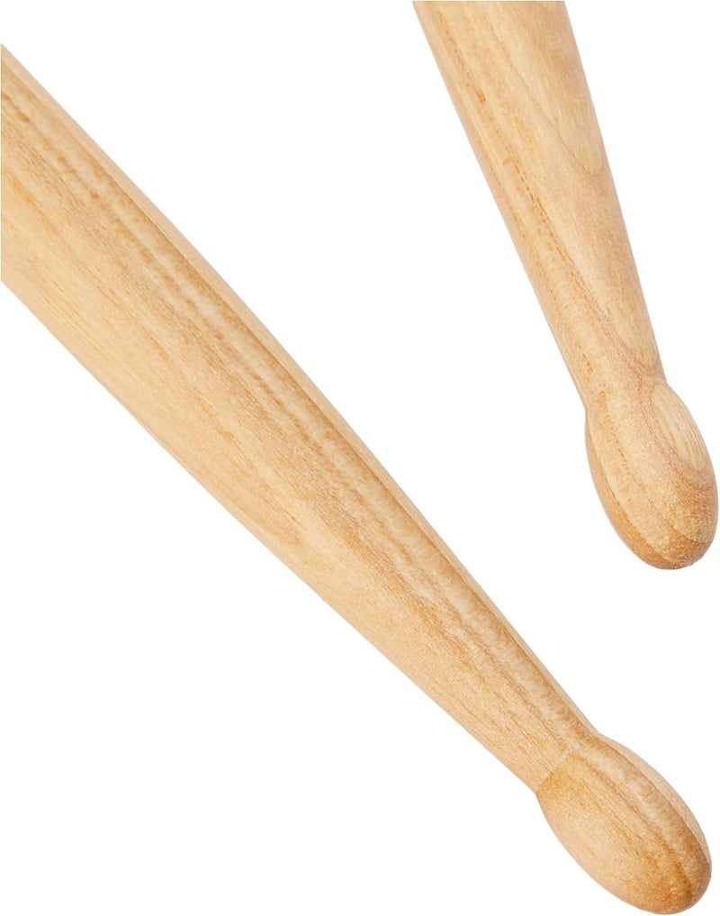 promark LA Specials Drum Sticks - 5B Drumsticks - Drum Sticks Set for Acoustic Drums or Electronic Drums - Oval Wood Tip - Hickory Drum Sticks - Consistent Weight and Pitch - 3 Pairs - Image 3