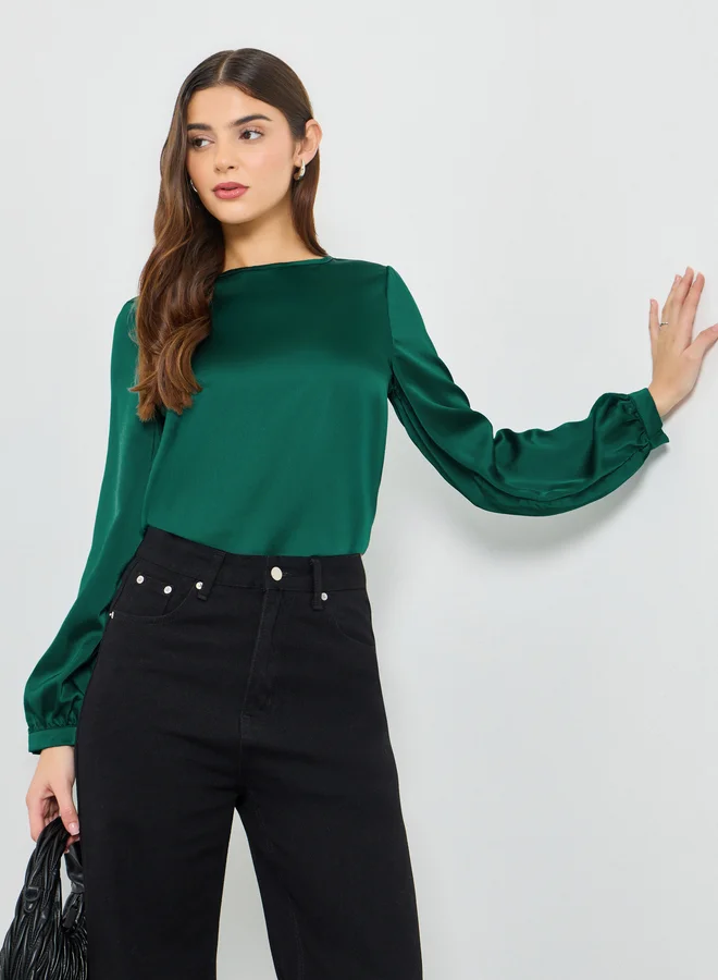 تايك تو بلوزة بأكمام طويلة