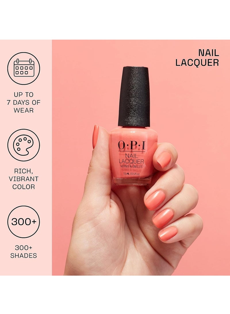 أو بي آي O.P.I طلاء أظافر 15 مل طلاء أظافر يدوم طويلاً ومقاوم للتشقق - Image 3