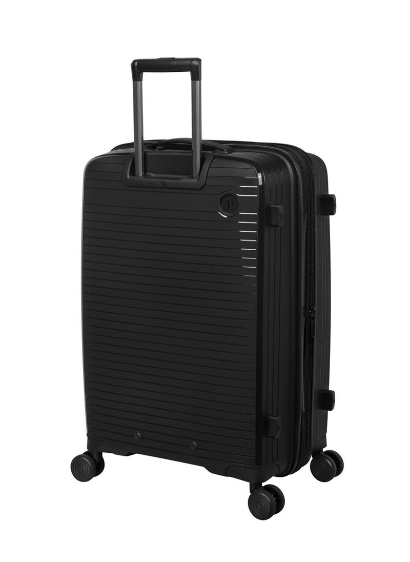 it Luggage it luggage Spontaneous, Unisex Polypropylene Material Hard Case Luggage, 8x360 degree Spinner Wheels, Expandable Trolley Bag, TSA Type lock,15-2881-08OL- Size Cabin with Pocket, Color Black  - Image 5