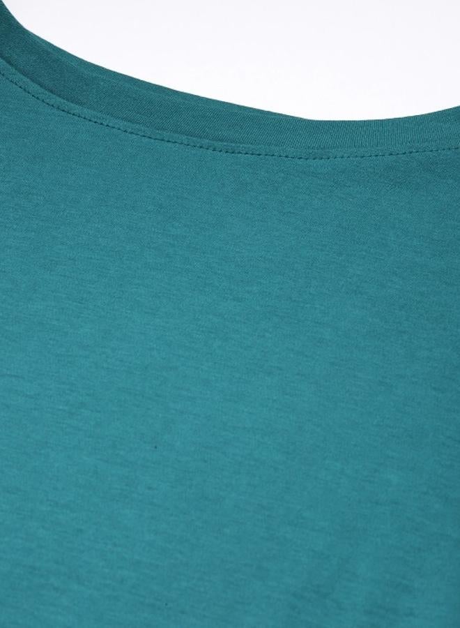 تايك تو تيشيرت نسائي قطن أخضر بوكسي من بيني كلييد - Image 4