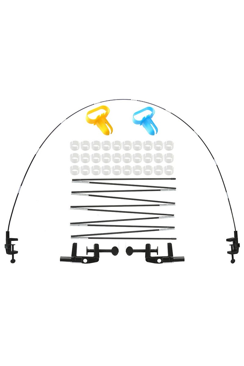 JAYATO Balloon Table Arch Kit Adjustable Balloon Table Arch Stand with 30 clips, Balloon Table Arch Holder Kit for Wedding Birthday Party Decorations - Image 5