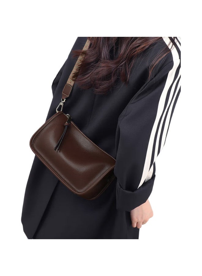 Viney Cowhide Handbag Women'S Fashion Crossbody Dumpling Bag Lightweight Single Shoulder Birthday 38 Women'S Festival Gift For Mom - Image 1