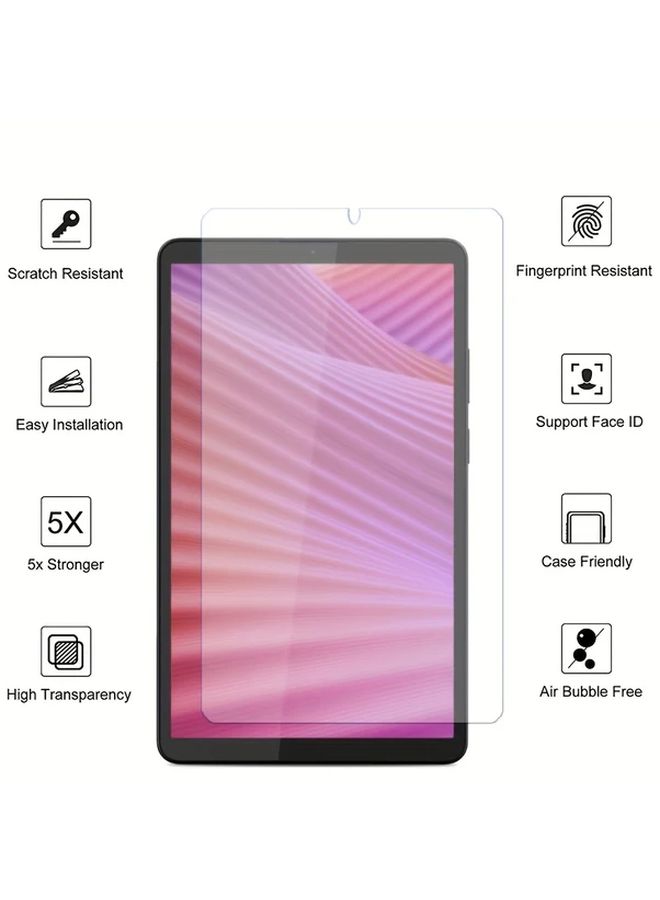 3 قطع من واقي الشاشة الزجاجي المقوى لجهاز Lenovo Tab One 8.7 بوصة 2025 - Image 4
