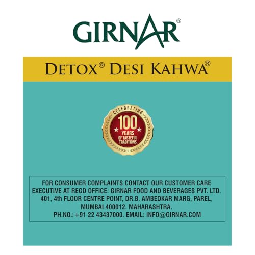 Girnar Food & Beverages Pvt. Ltd. Detox Green Tea - Desi Kahwa (36 Tea Bags) 90 gm - Image 4
