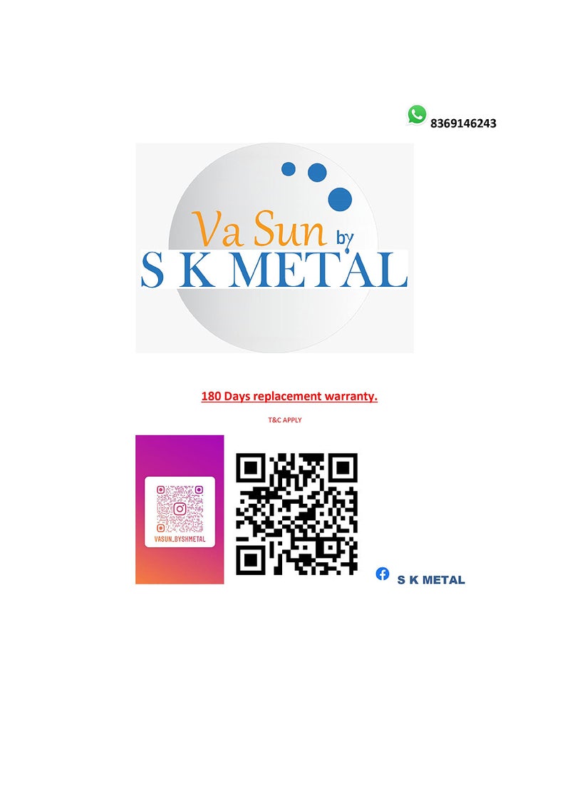 Va sun stanless Steel Handi Set of 2 - Image 4
