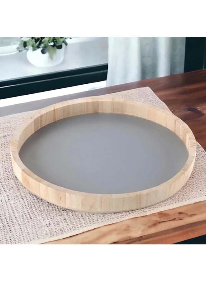 E.V.A صينية خشبية بلون توبي ريفي - Image 2