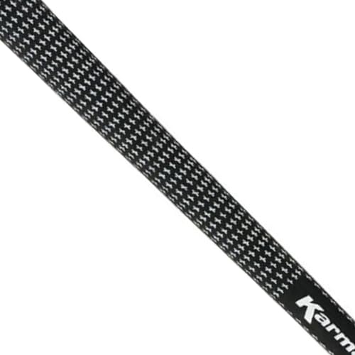 Karma Velour Black/White Jumbo Golf Grips, 13 Pack, +1/16” Oversize Rubber Velvet Style Replacement Golf Club Grips for Men - Image 3