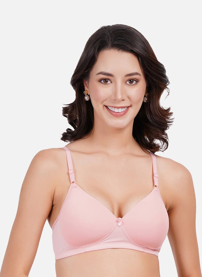 FIMS مجموعة FIMS من 4 حمالات صدر كاملة التغطية مع حشوة خفيفة وراحة طوال اليوم - Image 2