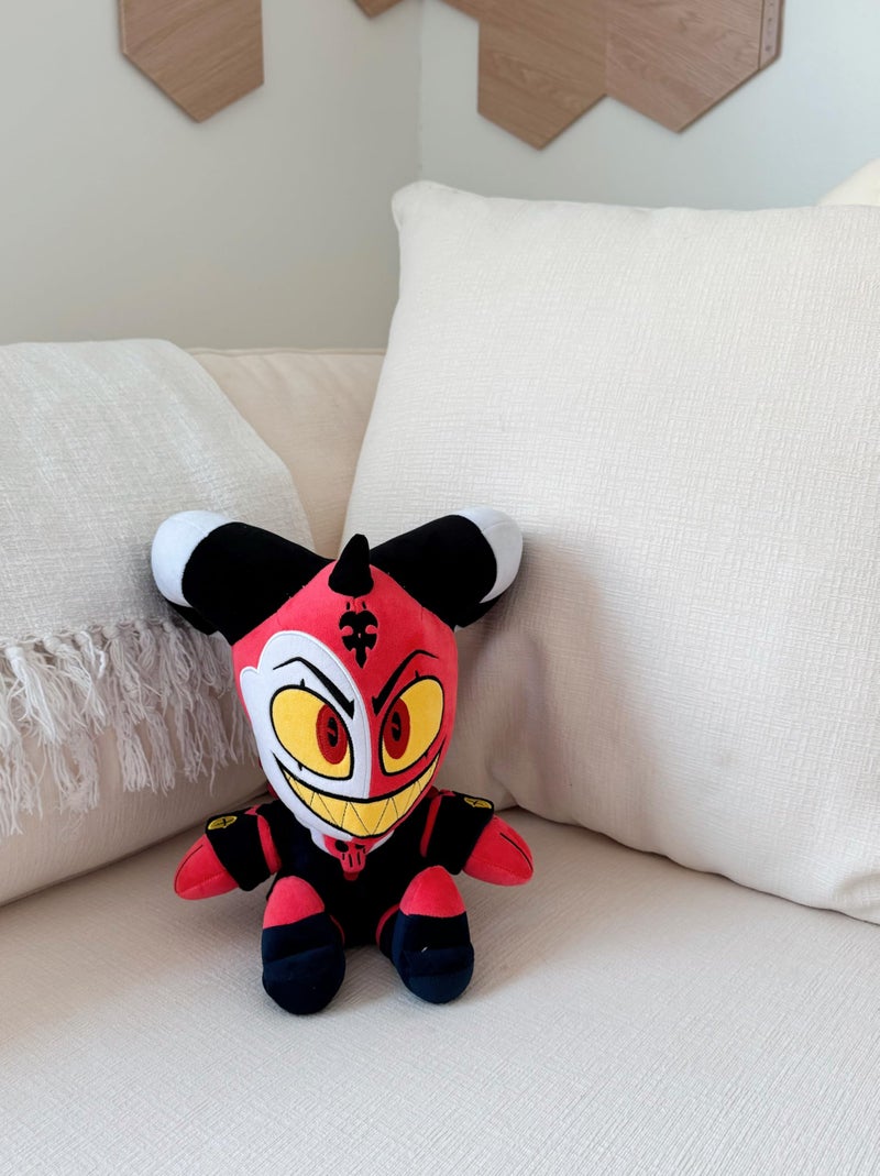 Youtooz Helluva Boss Blitzo Plush – 9-Inch Collectible Stuffed Figure – Soft & Cuddly Plush Doll Official Merch for Fans & Collectors - Image 5