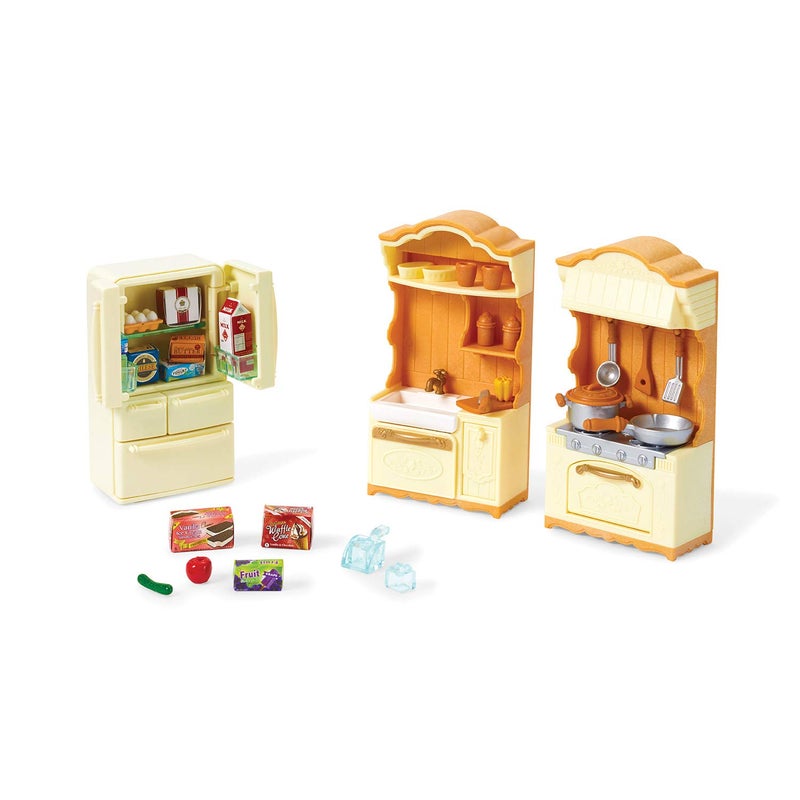 Calico Critters Kitchen Playset - Create Delicious Meals with Your Critters - Image 1