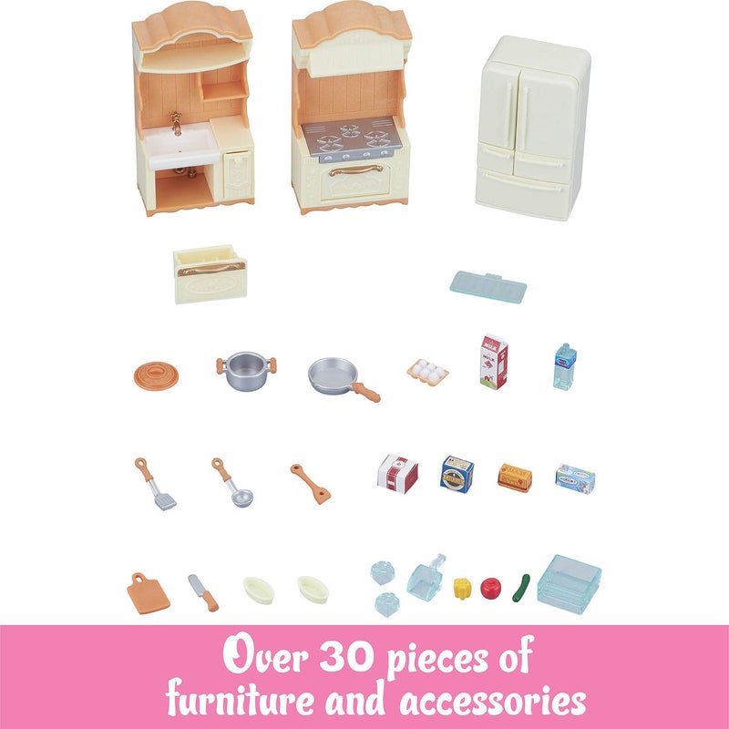 Calico Critters Kitchen Playset - Create Delicious Meals with Your Critters - Image 2