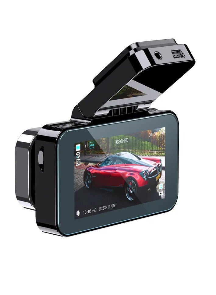 Kakusiga 2in1 Dash Board Camera 3inch Display High Definition Driving Recorder 128GB TF Card Support - Image 1