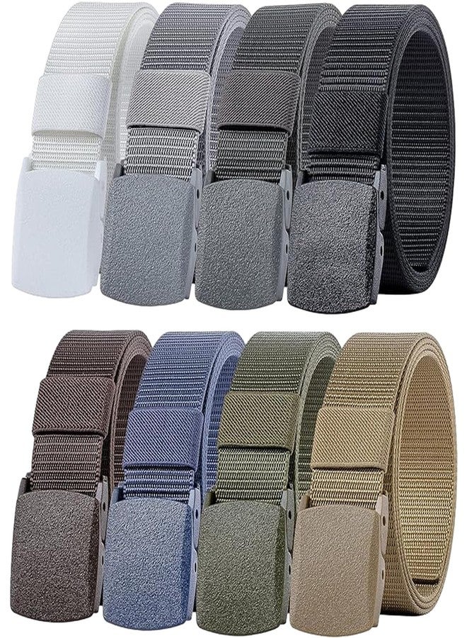 JacobsParts Heavy Duty Tactical Military Style Belt, Hypoallergenic Plastic Buckle, Beige - Image 5